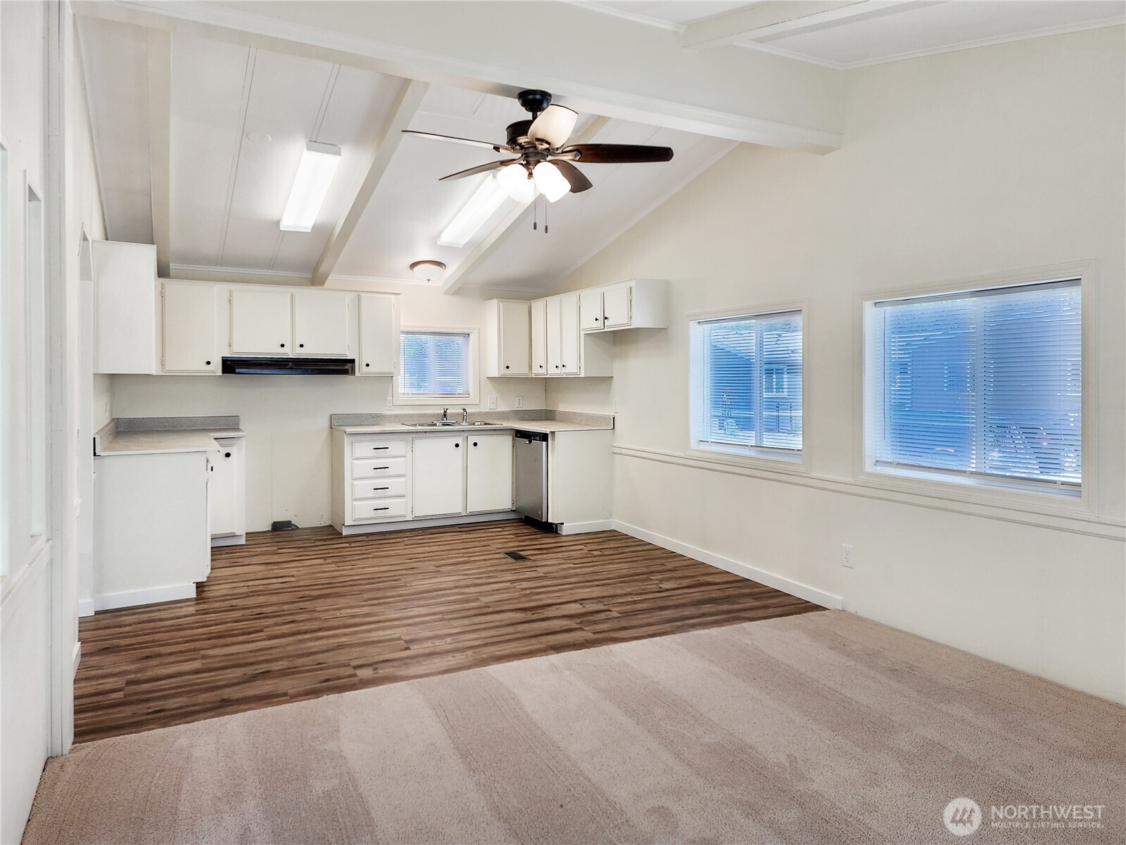 176 Nix Lane Centralia, WA 98531 - Photo 9 of 25 a view of kitchen with sink microwave and cabinets