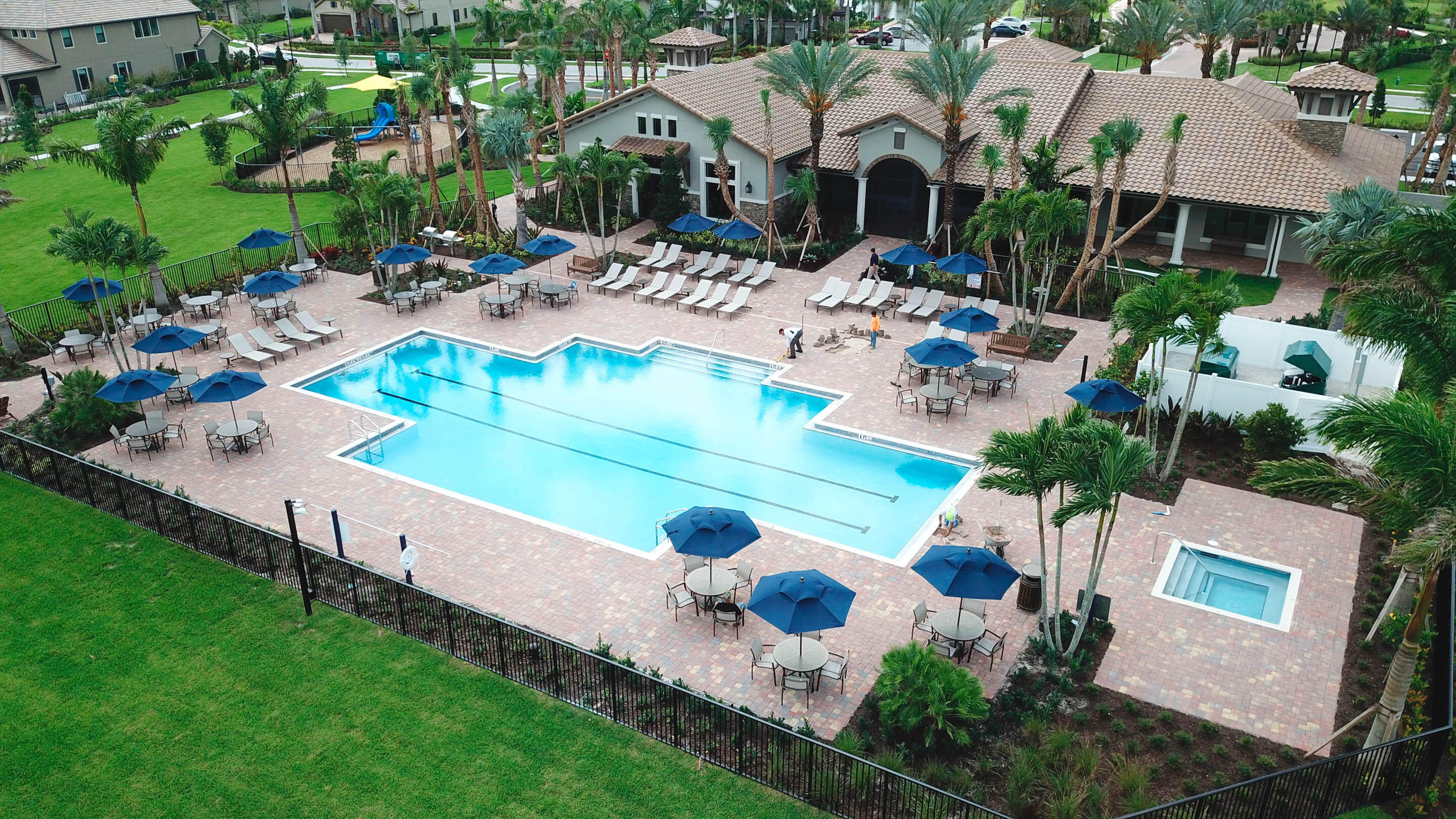 117 Cerulean Key Way Jupiter, FL 33478 - Photo 63 of 64 Clubhouse Aerial