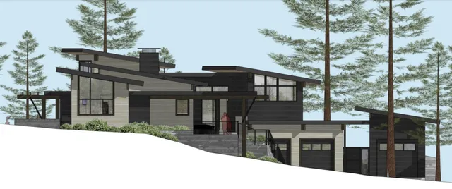 a house view with a outdoor space