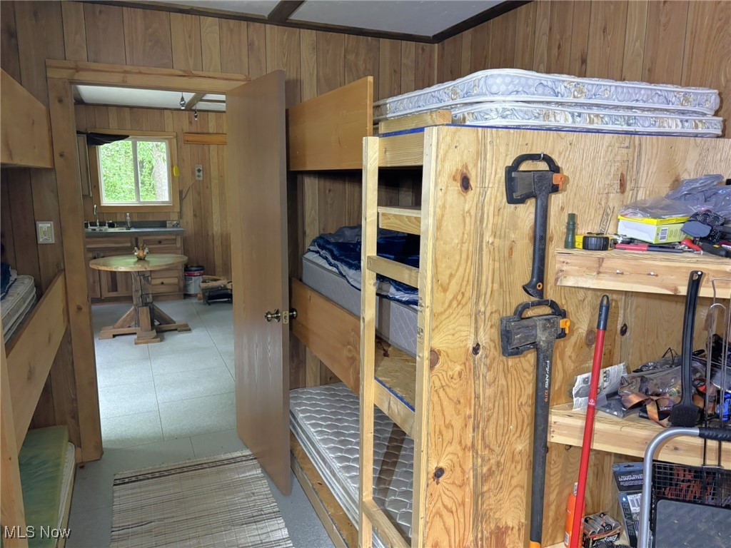 34215 Mt Hope Ridge Road Graysville, OH 45734 - Photo 33 of 50 Bedroom with wooden walls