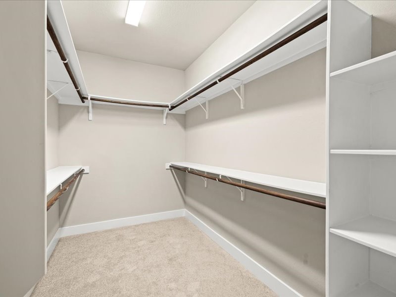 227 Bridge Water Loop Dripping Springs, TX 78620 - Photo 25 of 40 a view of an empty walk in closet