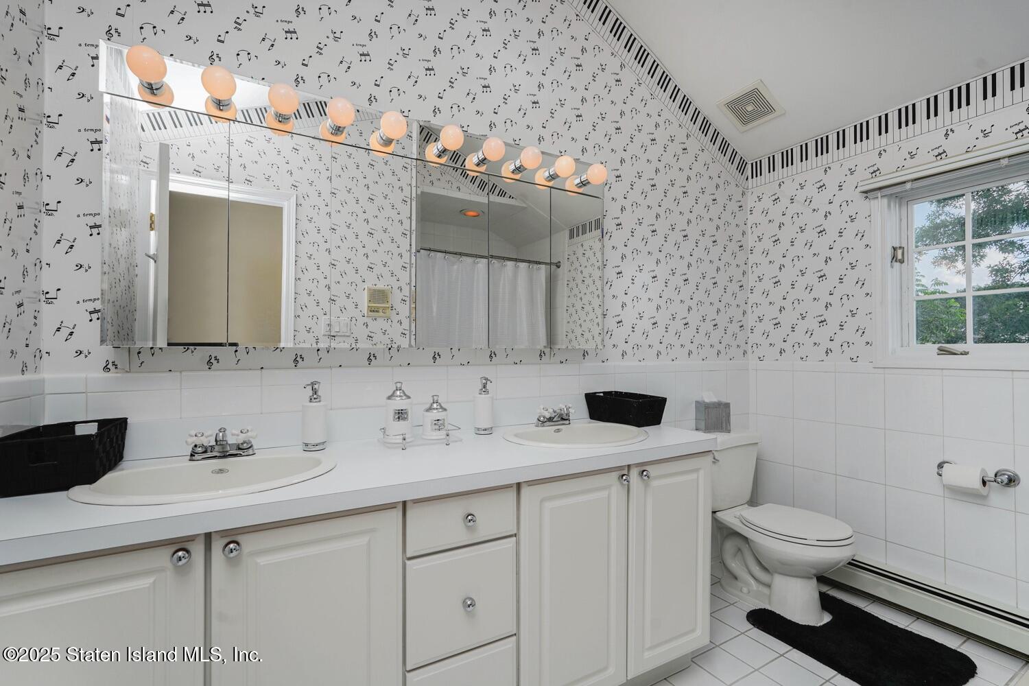 312 Barbara Street Staten Island, NY 10306 - Photo 20 of 34 a bathroom with a sink a toilet and mirror