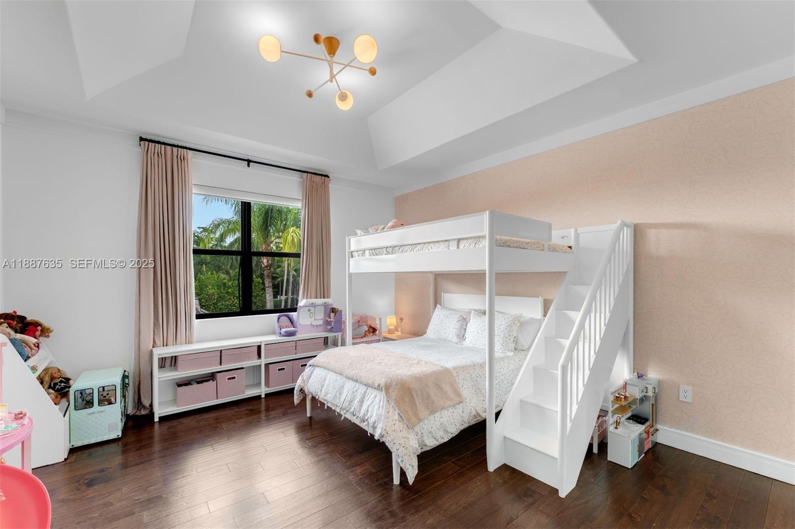 330 Caribbean Road Key Biscayne, FL 33149 - Photo 28 of 46 a bed room with a bed and a window
