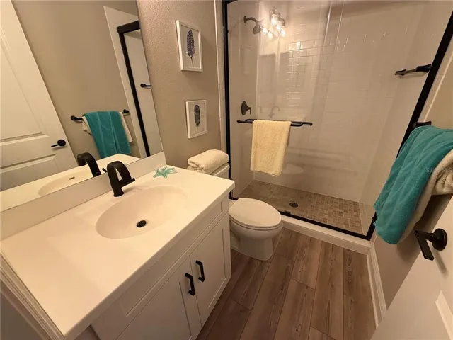 a bathroom with a sink and a toilet