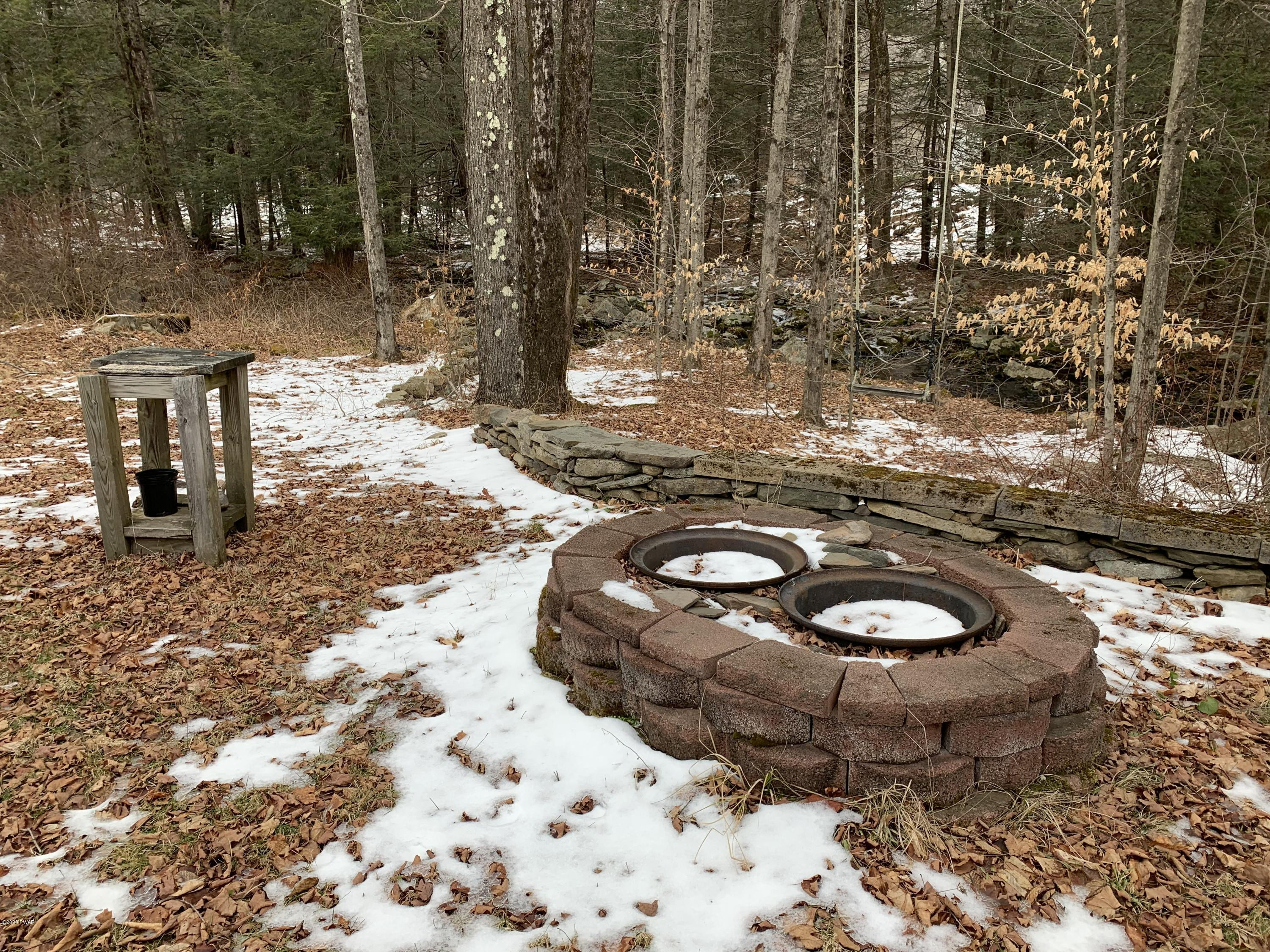 147 Nevin Road Newfoundland, PA 18445 - Photo 34 of 45 Fire Pit