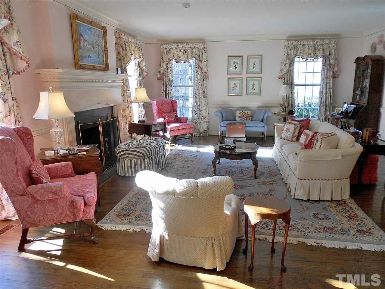 2600 Tatton Drive Raleigh, NC 27608 - Photo 22 of 25 ...with much of the original furniture---old school but very gracious.