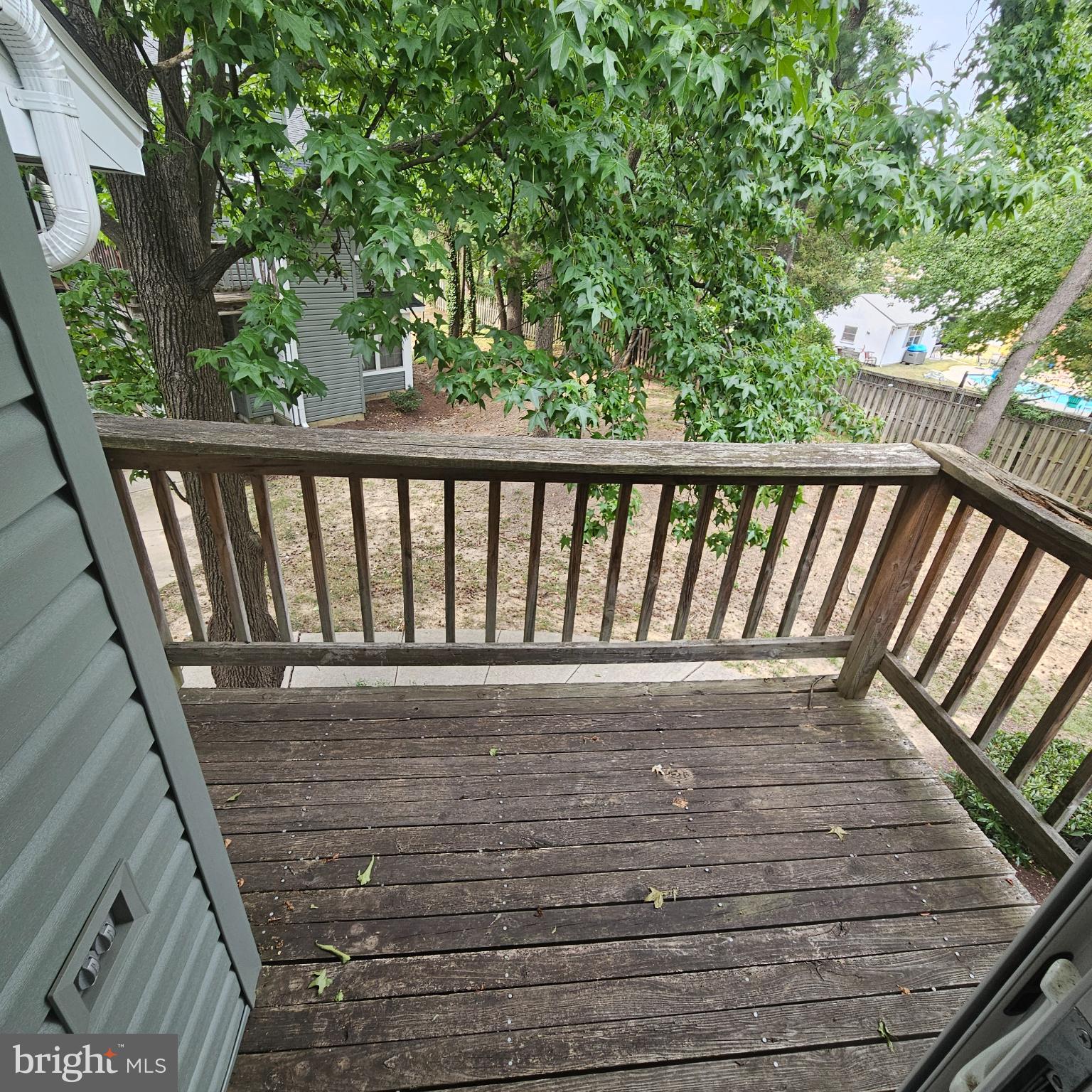 8637 D Beekman Place, Unit 37D Alexandria, VA 22309 - Photo 17 of 18 a view of a balcony