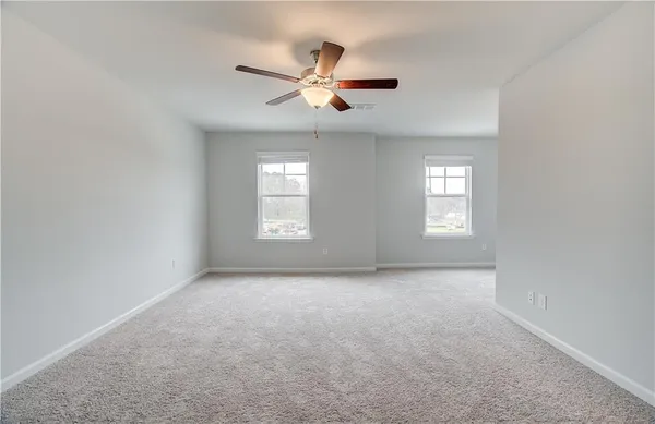 a view of empty room