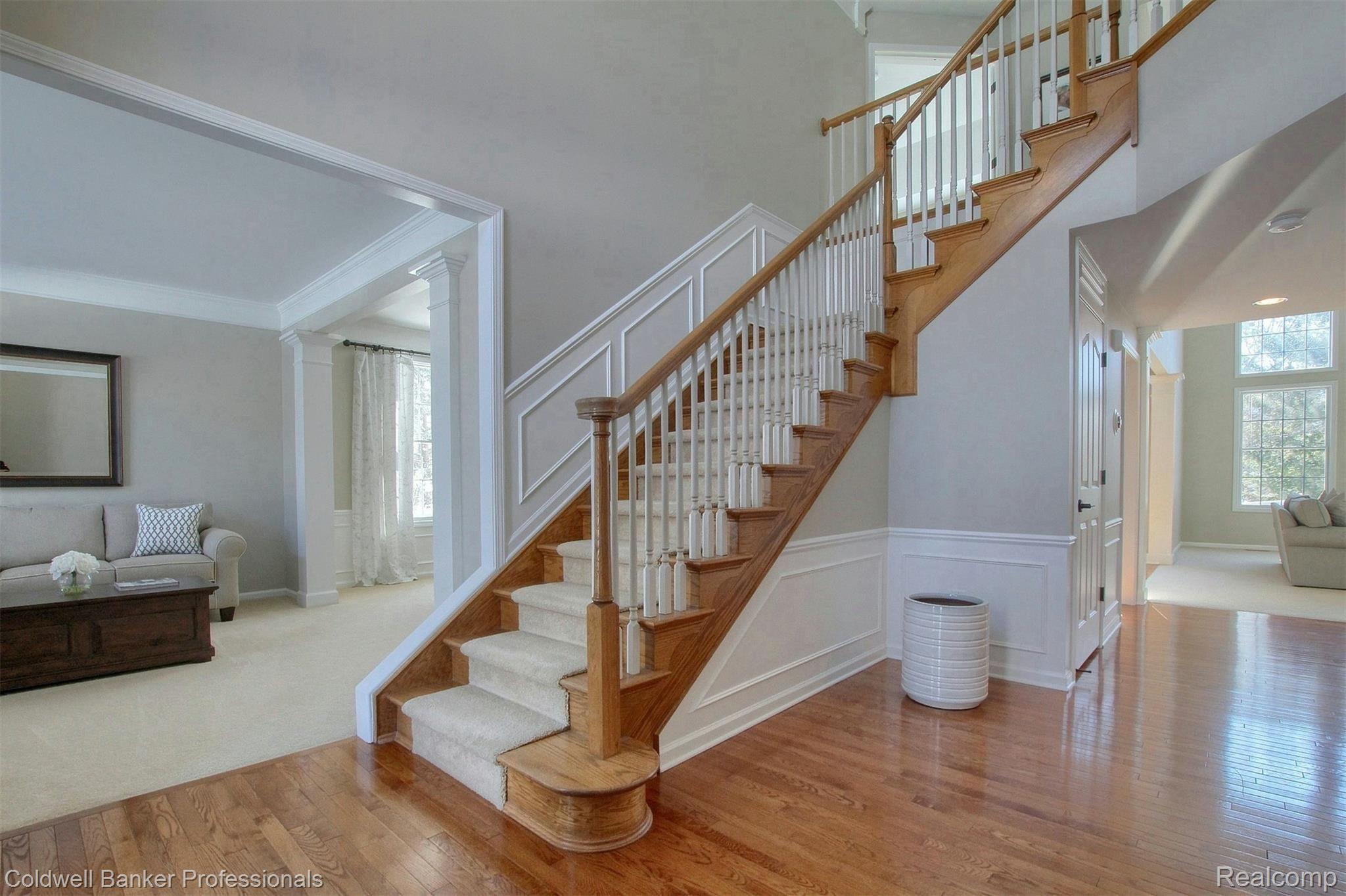 1348 Legacy Court Canton, MI 48187 - Photo 4 of 38 Staircase w/Wood Endcaps
