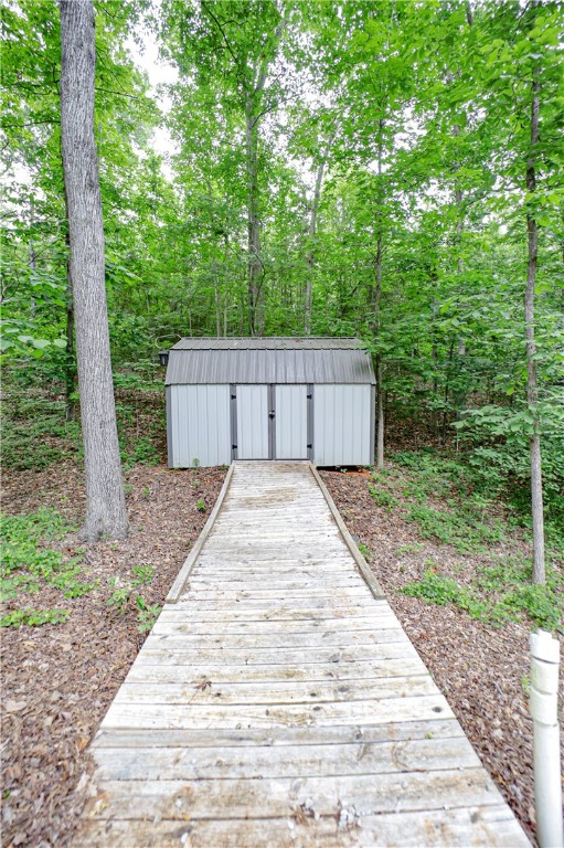 405 Meadows Lane Townville, SC 29689 - Photo 22 of 31 storage shed