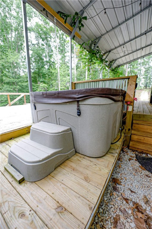 405 Meadows Lane Townville, SC 29689 - Photo 23 of 31 hot tub