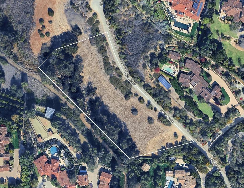 Colina Fuerte Rancho Santa Fe, CA 92067 - Photo 15 of 15 an aerial view of residential houses with outdoor space