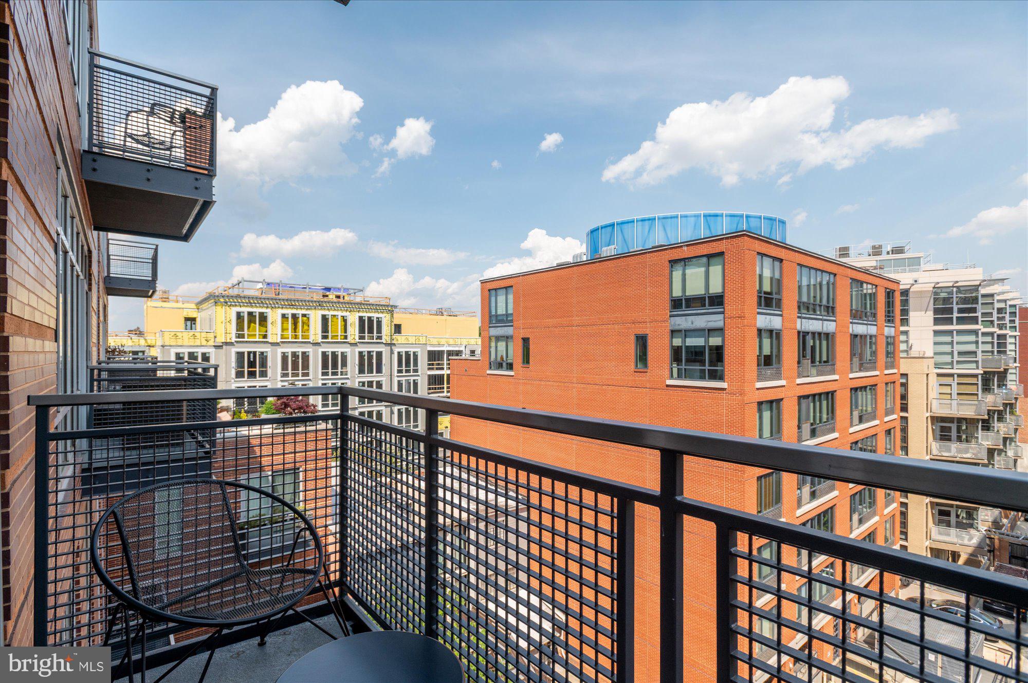 1515 15th Street Northwest, Unit 602 Washington, DC 20005 - Photo 18 of 30 a view of building from balcony