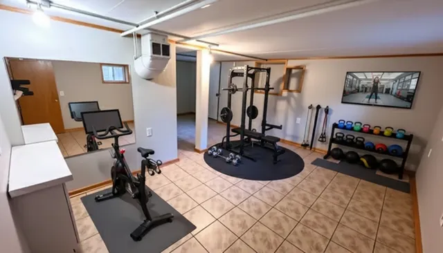 a view of under construction room and staircase
