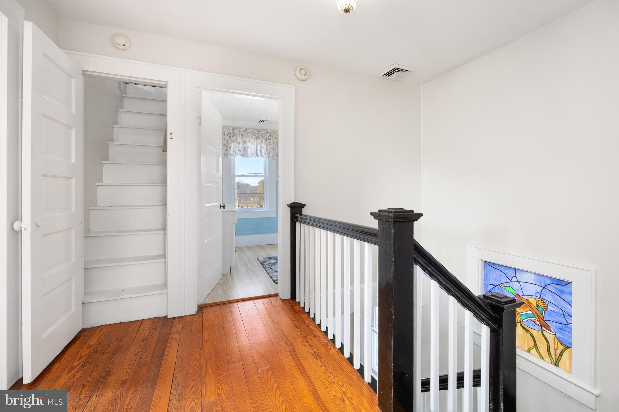 4569 Tyaskin Road Tyaskin, MD 21865 - Photo 38 of 98 a view of a hallway with wooden floor and entryway