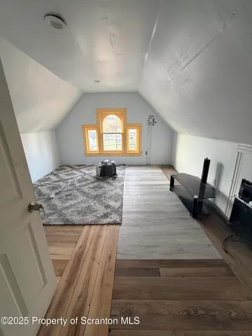 a view of a balcony with city view