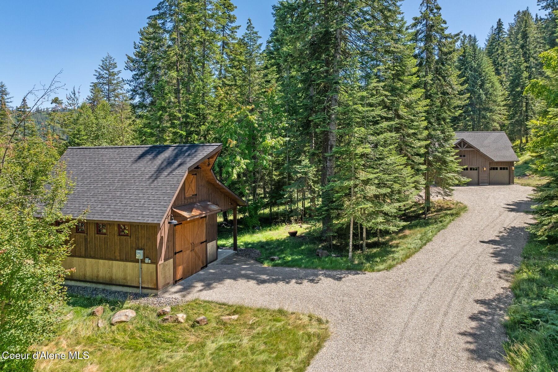 4456 East Eagles Mere Road Harrison, ID 83833 - Photo 6 of 64 Custom Carriage Barn 25X30