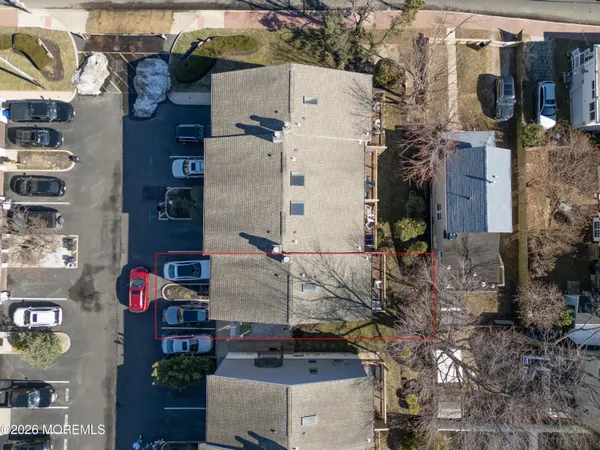 an aerial view of residential houses