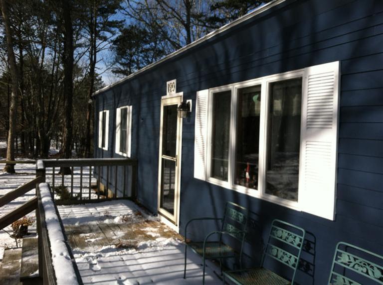 120 Pine Needle Road Wellfleet, MA 02667 - Photo 15 of 15 a view of a black and white wall