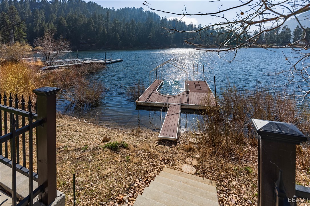 599 Cove Drive Big Bear Lake, CA 92315 - Photo 3 of 50 a view of a house with a yard