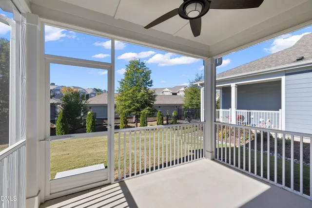 a view of a house with a porch
