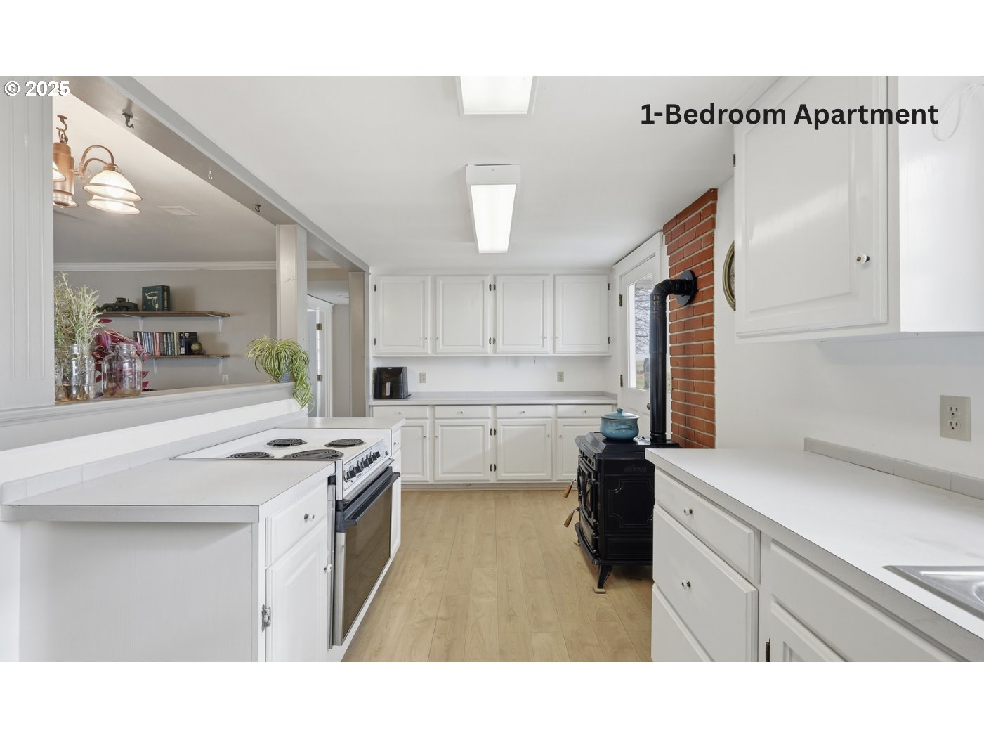 54472 Smock Road Tygh Valley, OR 97063 - Photo 31 of 48 a kitchen with a sink stainless steel appliances and cabinets