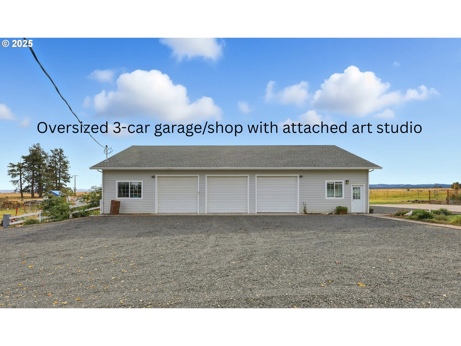54472 Smock Road Tygh Valley, OR 97063 - Photo 4 of 48 a view of a garage