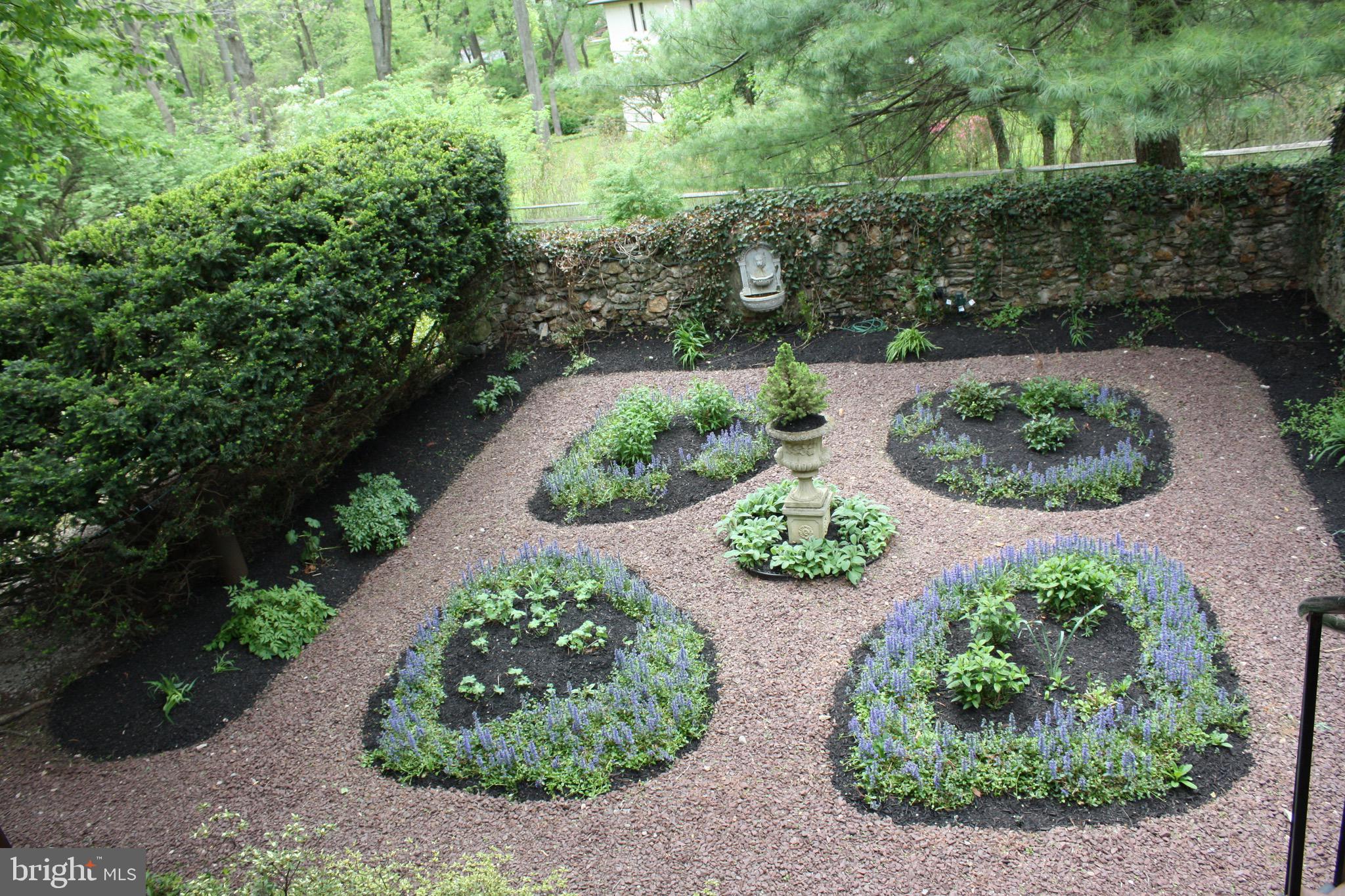 18 Berkshire Drive Wayne, PA 19087 - Photo 11 of 46 English garden in the spring