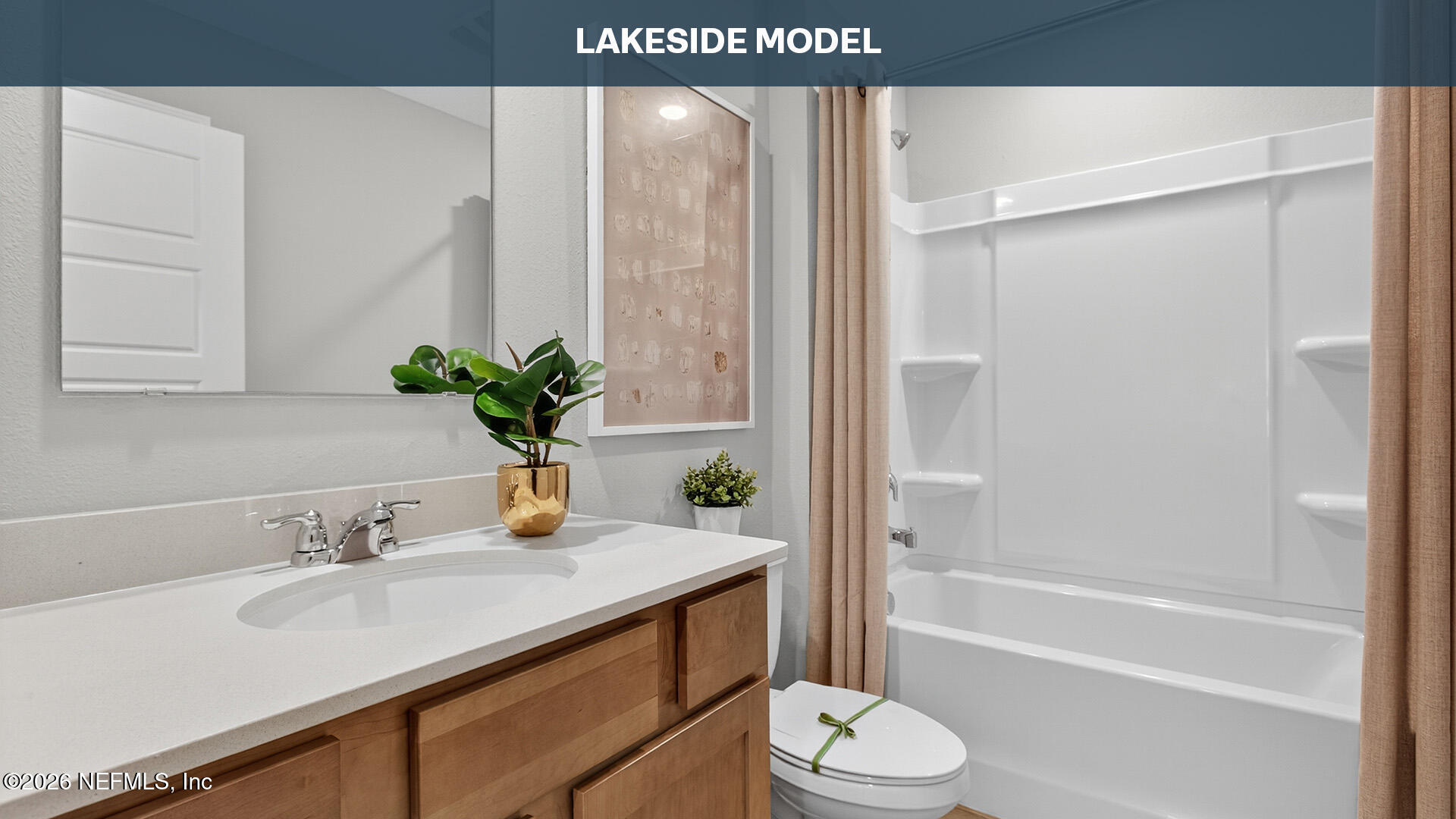 12263 Yew Tree Road Jacksonville, FL 32218 - Photo 25 of 56 a bathroom with a granite countertop sink toilet and shower