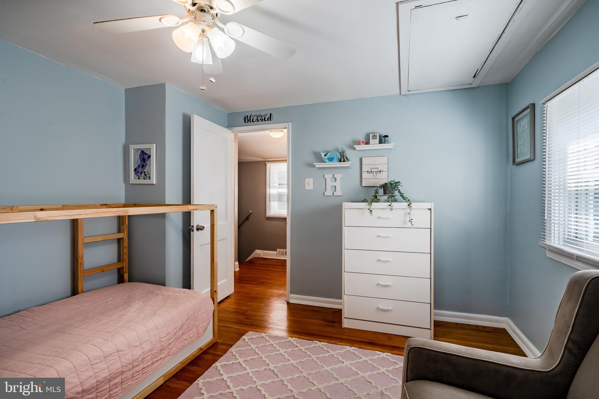 876 Cricket Road Secane, PA 19018 - Photo 28 of 37 Second bedroom view to hall