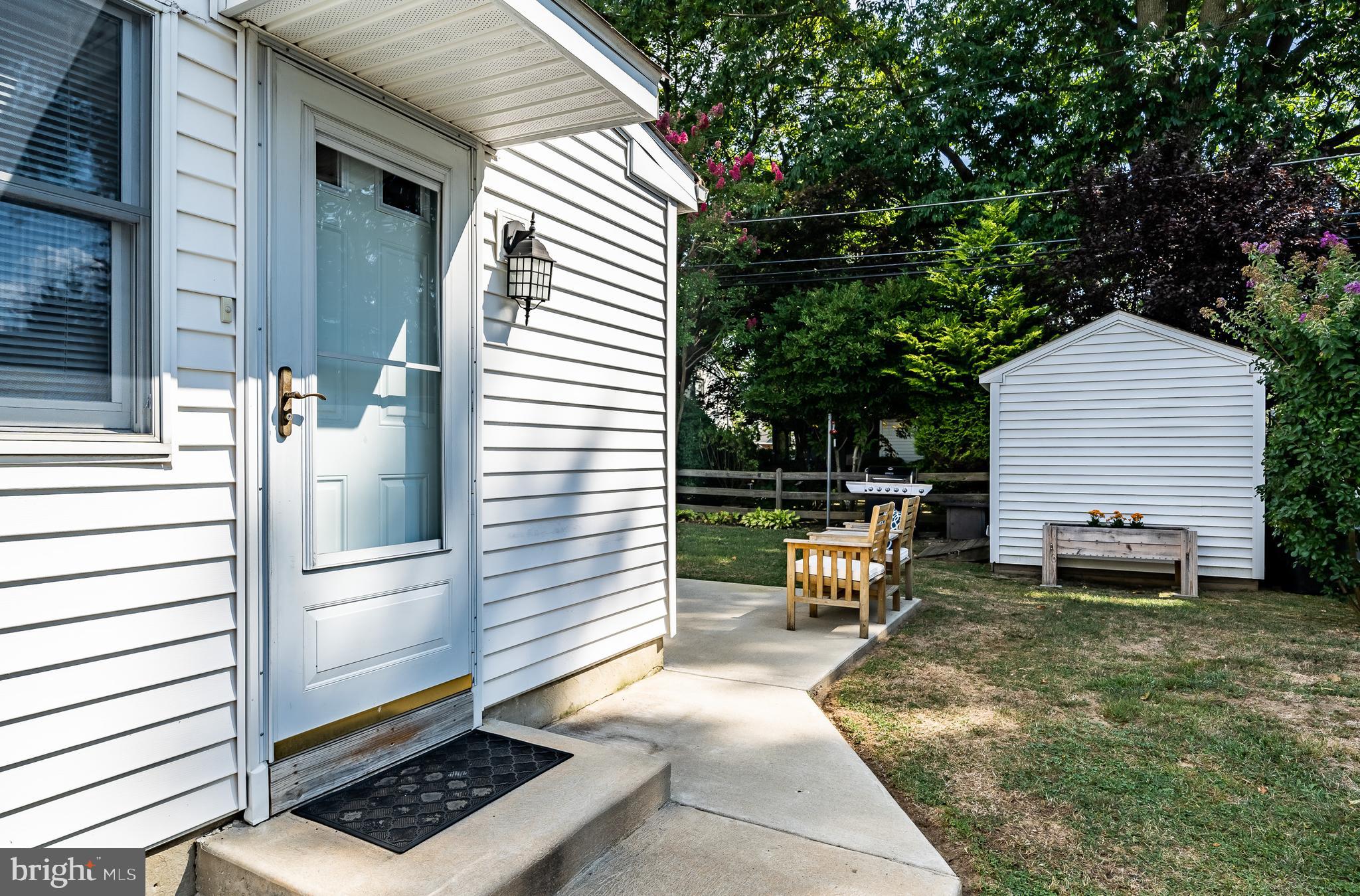 876 Cricket Road Secane, PA 19018 - Photo 30 of 37 Back entrance to fenced in back yard