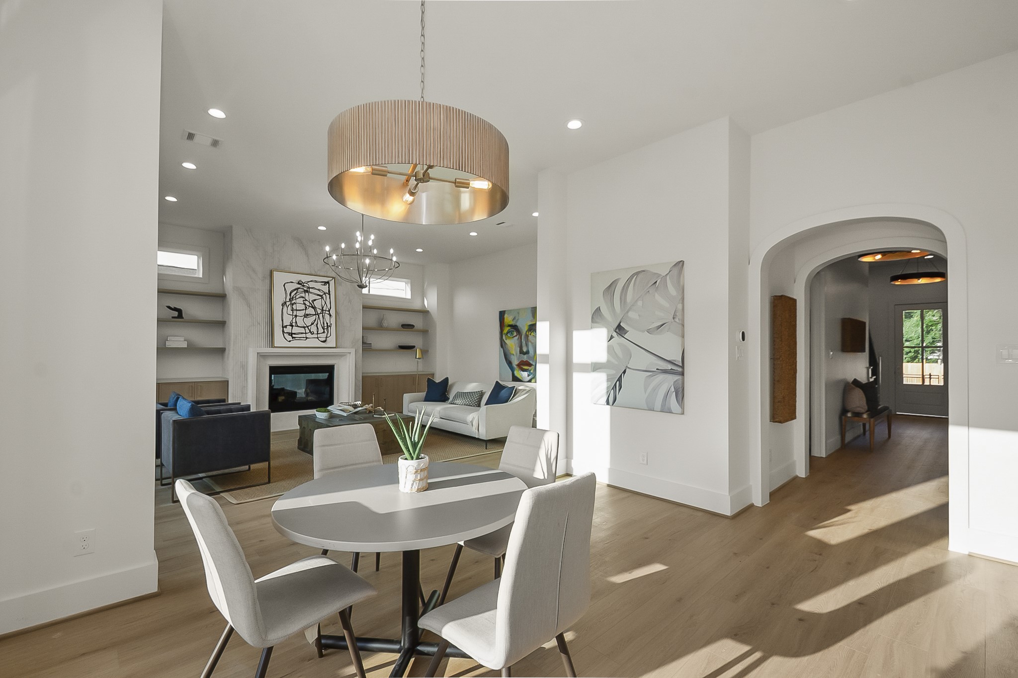1109 Tabor Street Houston, TX 77009 - Photo 10 of 38 a view of a dining room with furniture
