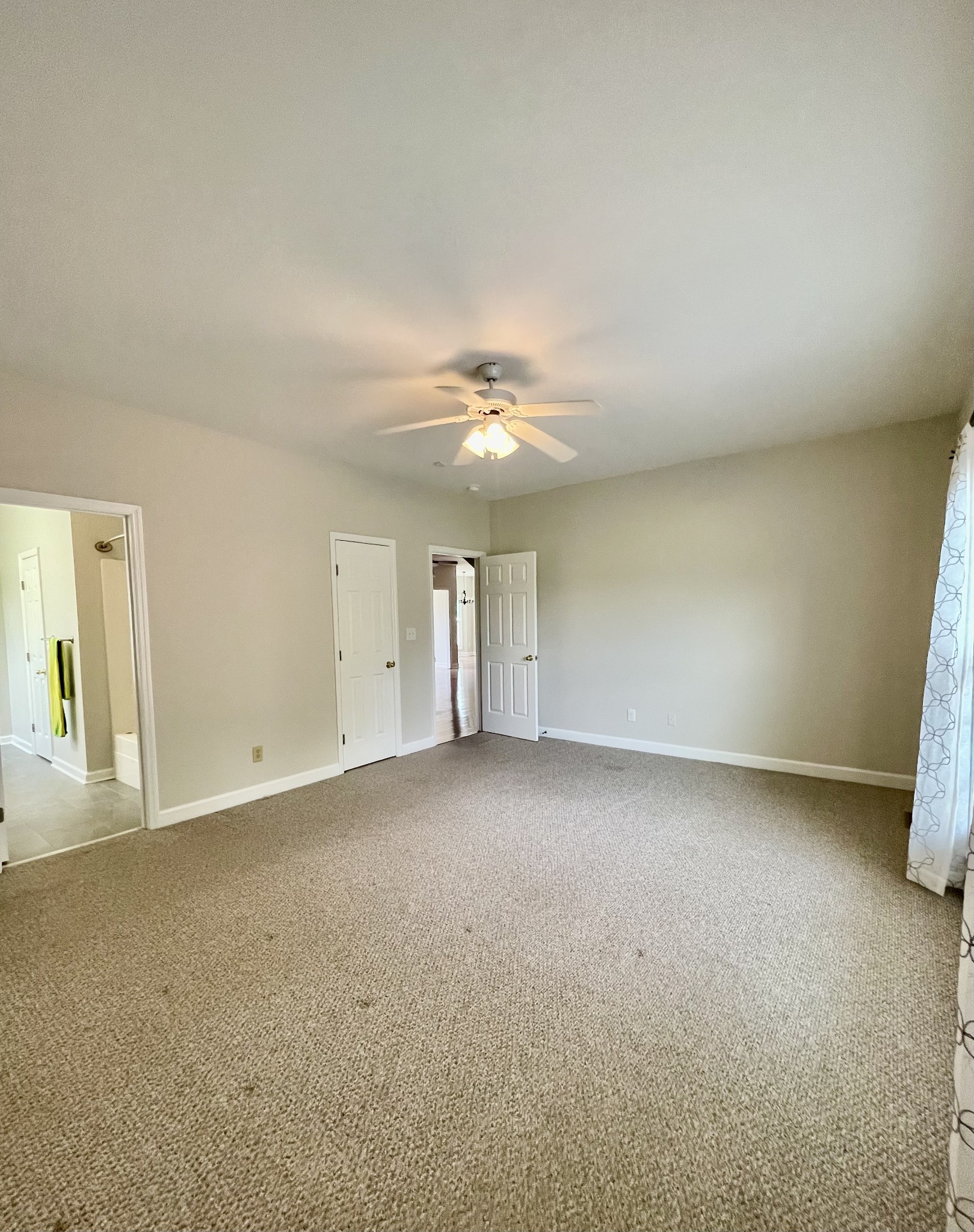 40 Harding Road Leoma, TN 38468 - Photo 21 of 35 a view of an empty room with a chandelier fan