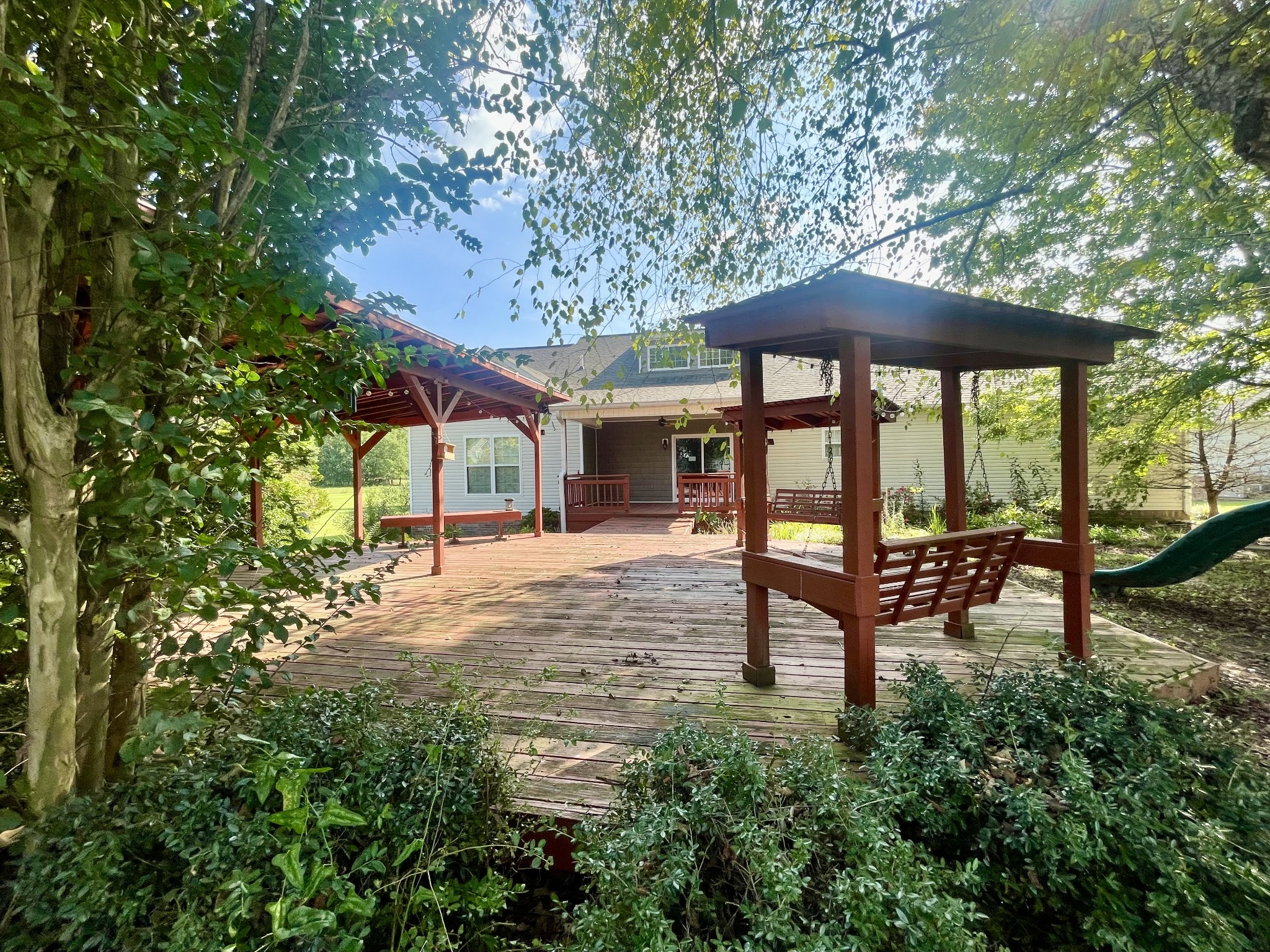 40 Harding Road Leoma, TN 38468 - Photo 35 of 35 a view of a house with backyard and sitting area