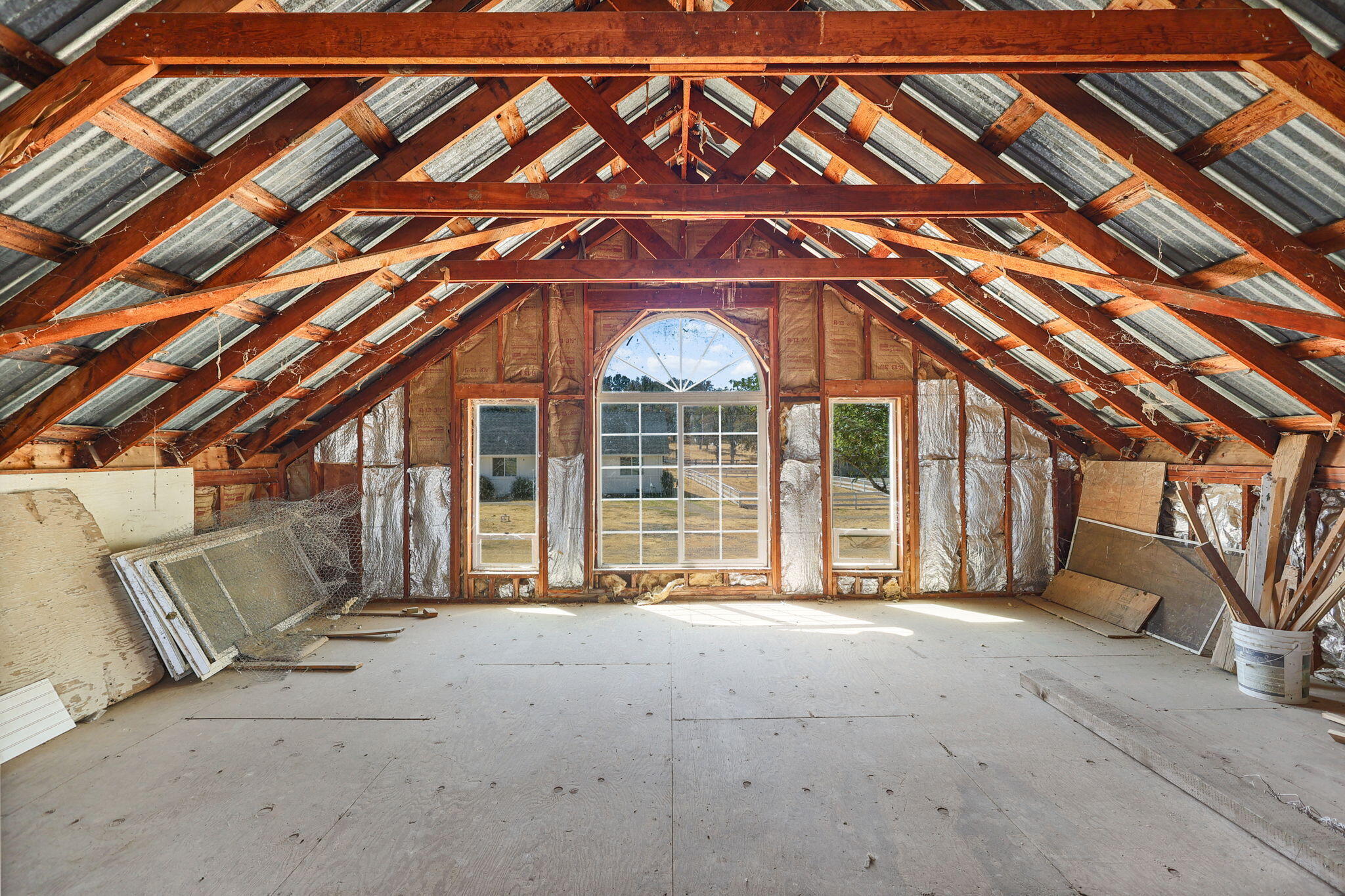 9027 Silver Bridge Road Palo Cedro, CA 96073 - Photo 84 of 104 1st barn loft