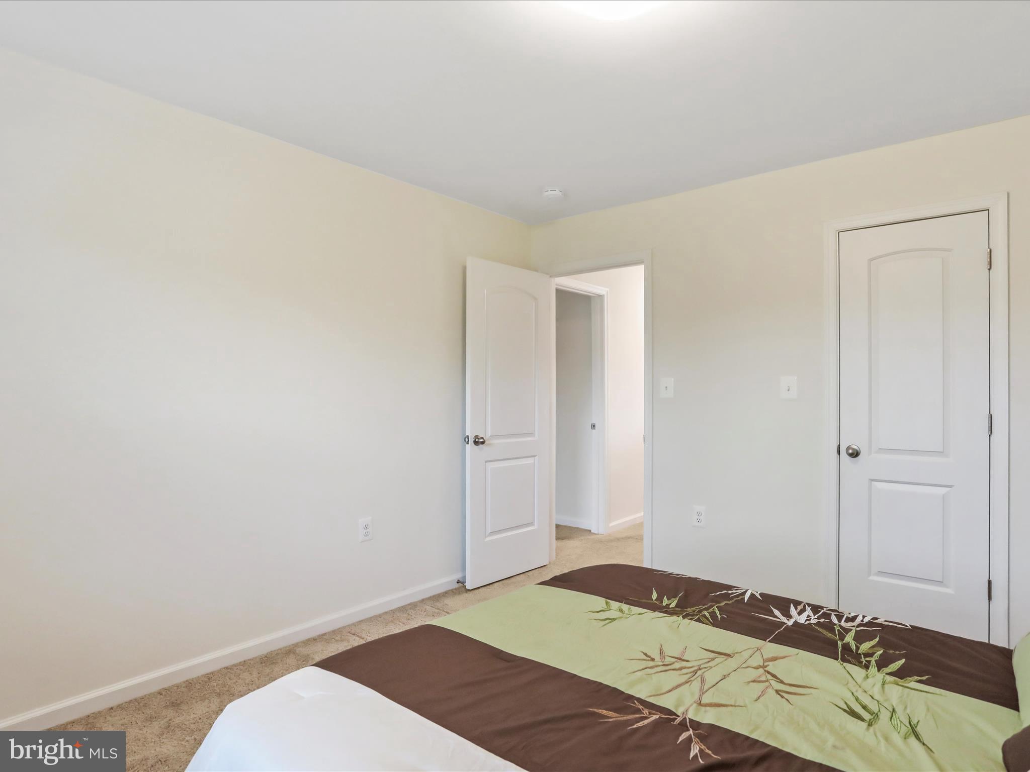 208 Rappahannock Run Falling Waters, WV 25419 - Photo 19 of 44 a bedroom with a bed and a mirror