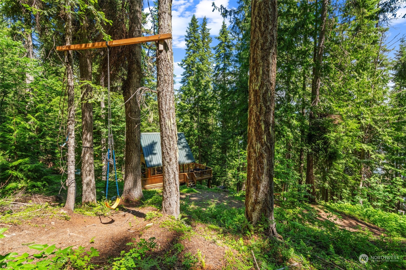 15869 Cedar Brae Road Leavenworth, WA 98826 - Photo 18 of 19 a view of outdoor space yard and patio