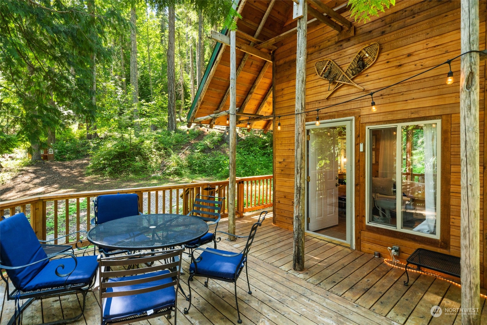 15869 Cedar Brae Road Leavenworth, WA 98826 - Photo 2 of 19 a view of a balcony with furniture