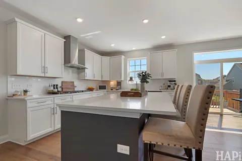 a room with furniture and a window