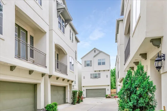 a view of a building with many windows