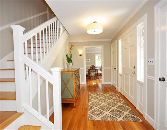 292 Musketaquid Road Concord, MA 01742 - Photo 3 of 28 a view of an entryway with wooden floor