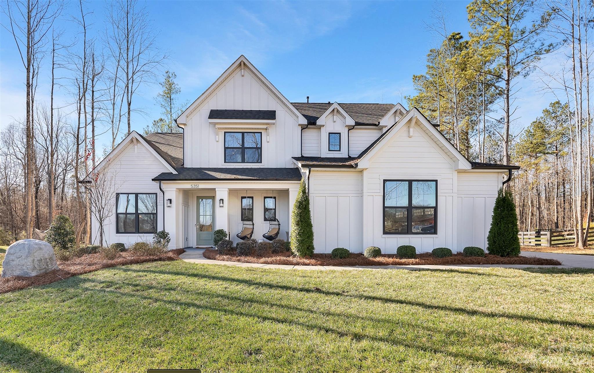 5351 Fewell Road Clover, SC 29710 - Photo 1 of 27 a front view of a house with a yard