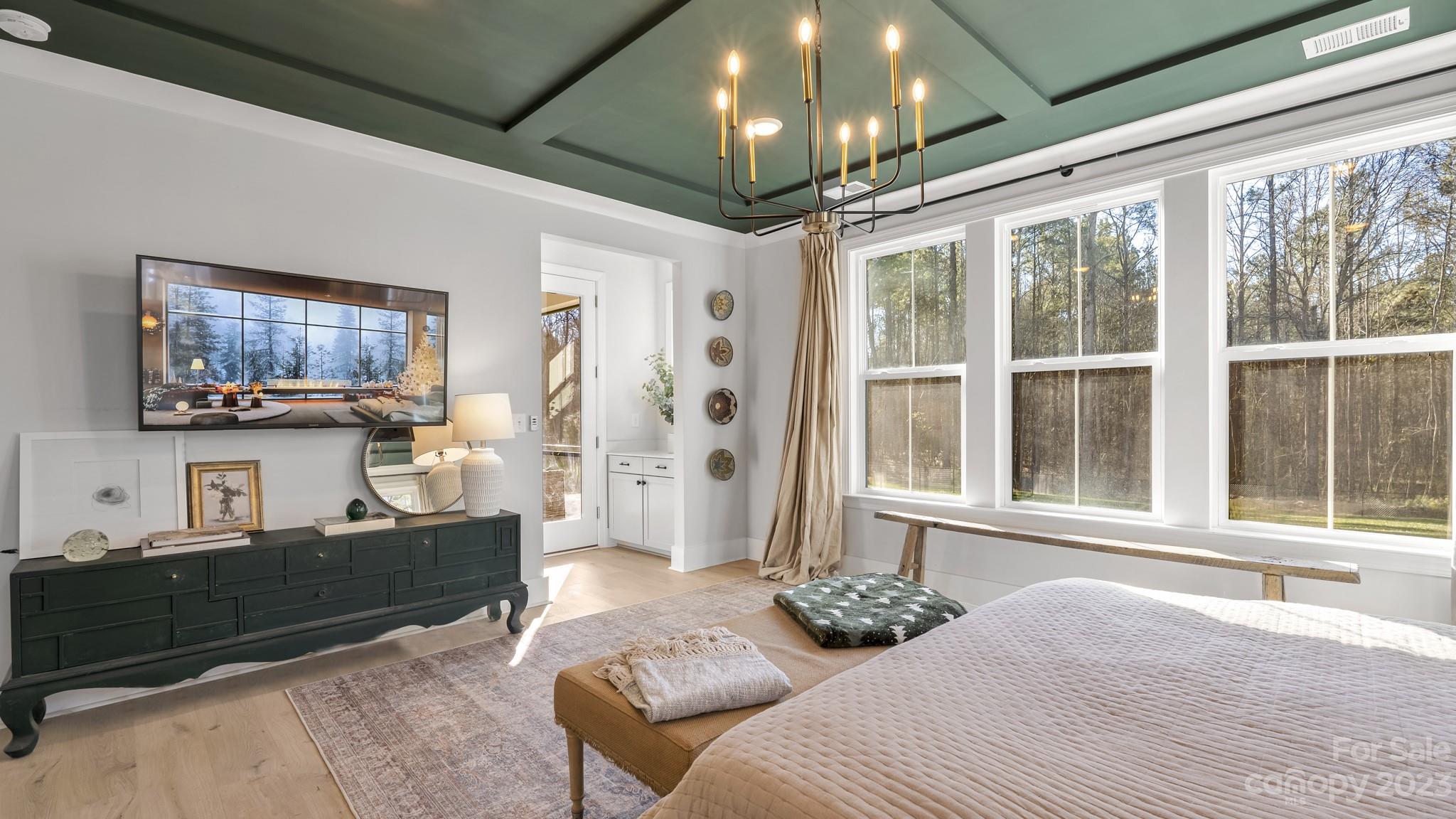 5351 Fewell Road Clover, SC 29710 - Photo 13 of 27 a bedroom with furniture and a large window