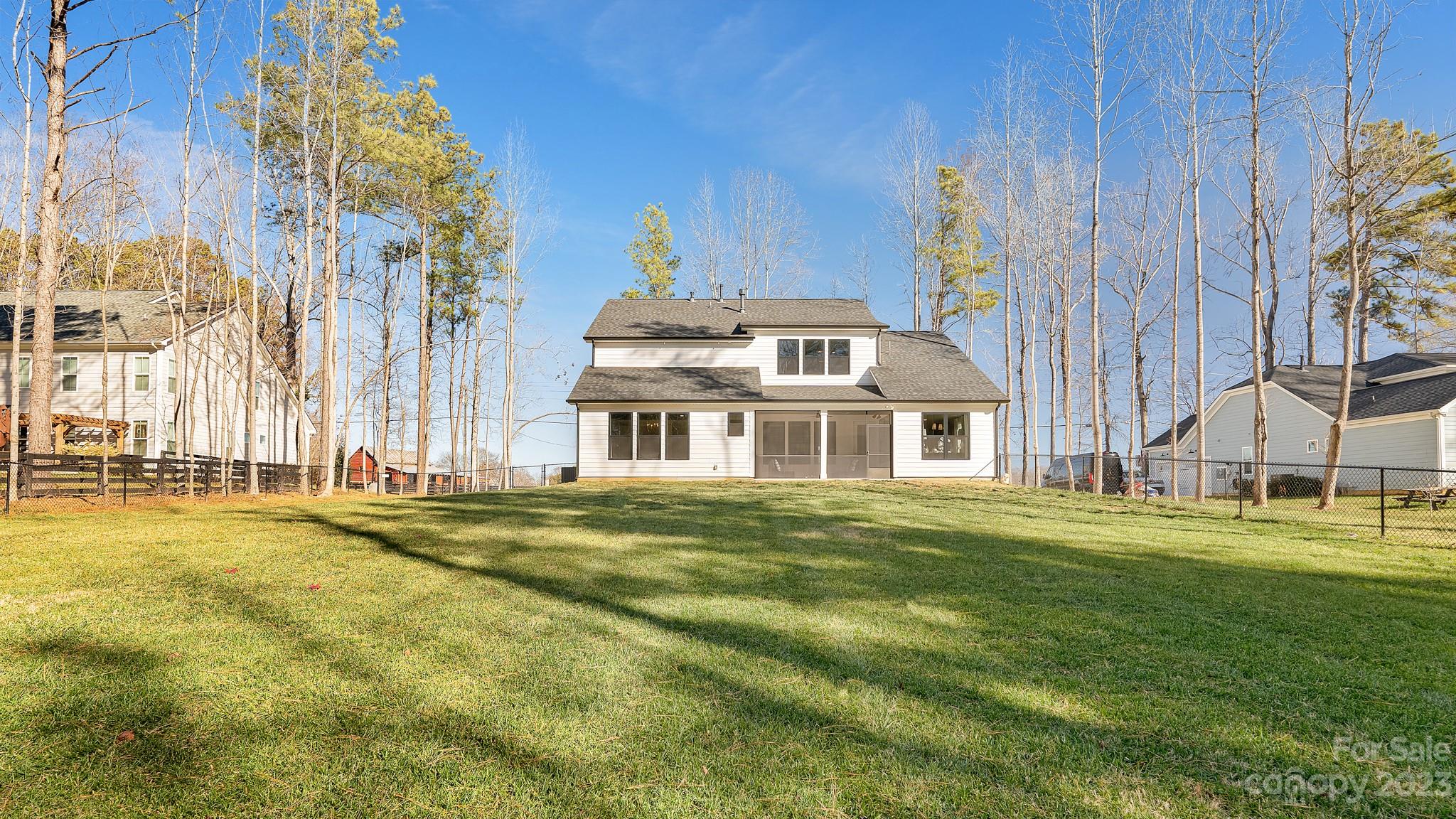 5351 Fewell Road Clover, SC 29710 - Photo 26 of 27 a front view of a house with a garden