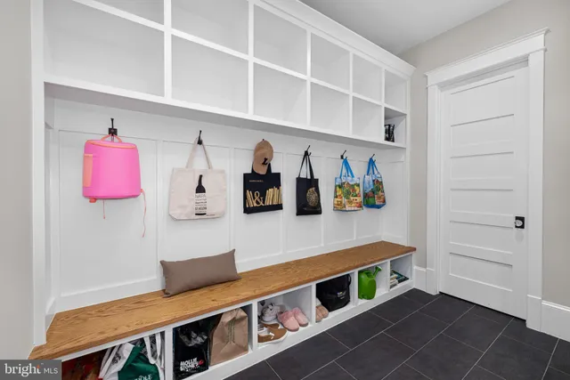 a room with storage and utility