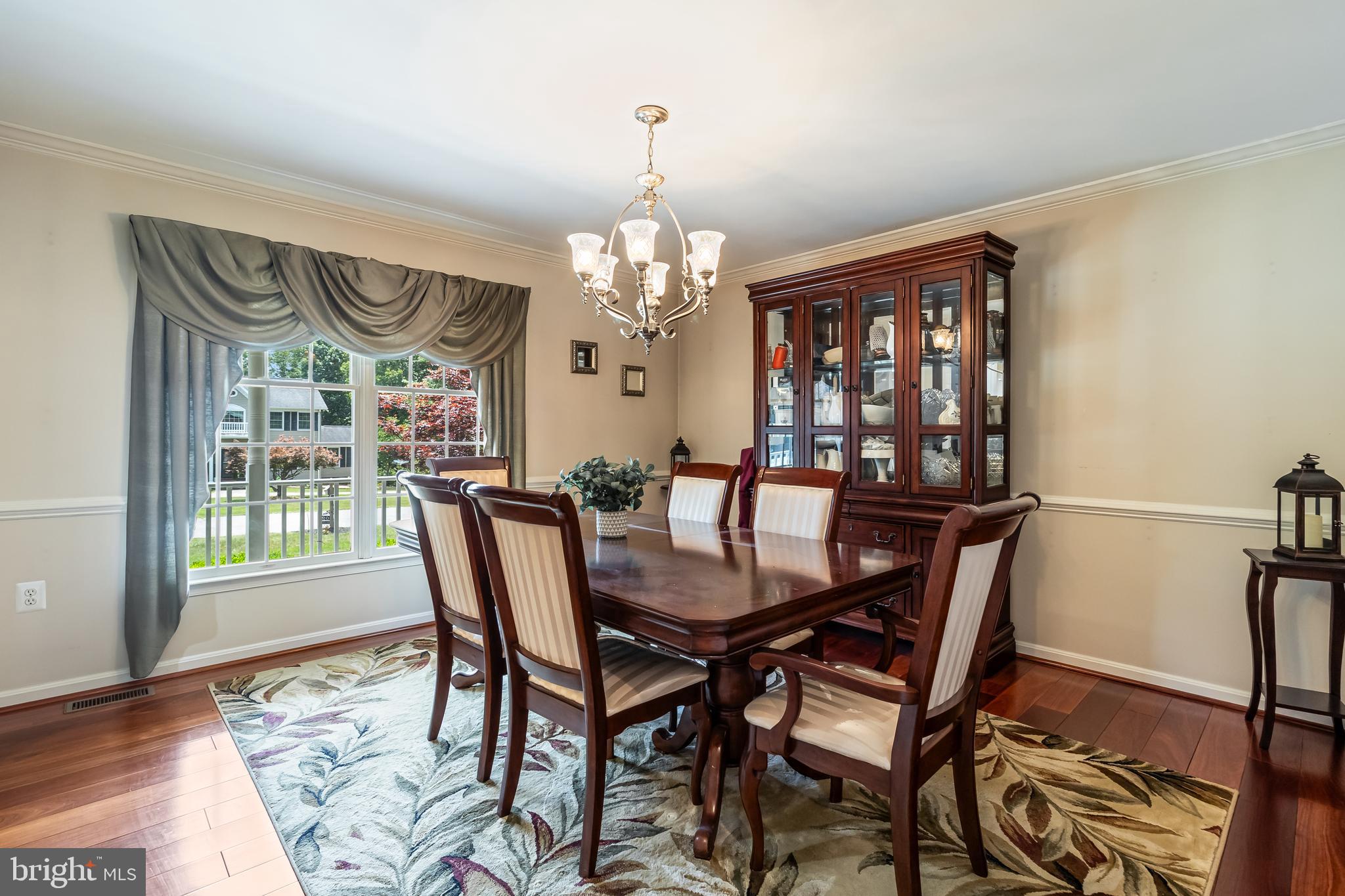 203 Morgans Ridge Court La Plata, MD 20646 - Photo 32 of 59 a dining room with furniture and window