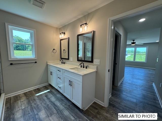 600 Stratford Road Concord, VA 24538 - Photo 11 of 15 a bathroom with a sink and a mirror