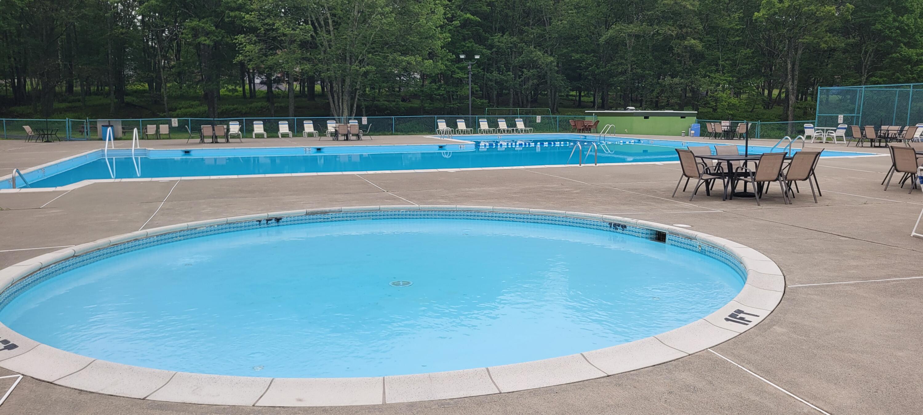 1183 Falls Road Bushkill, PA 18324 - Photo 41 of 47 Huge Area w/Multiple Pools for Members