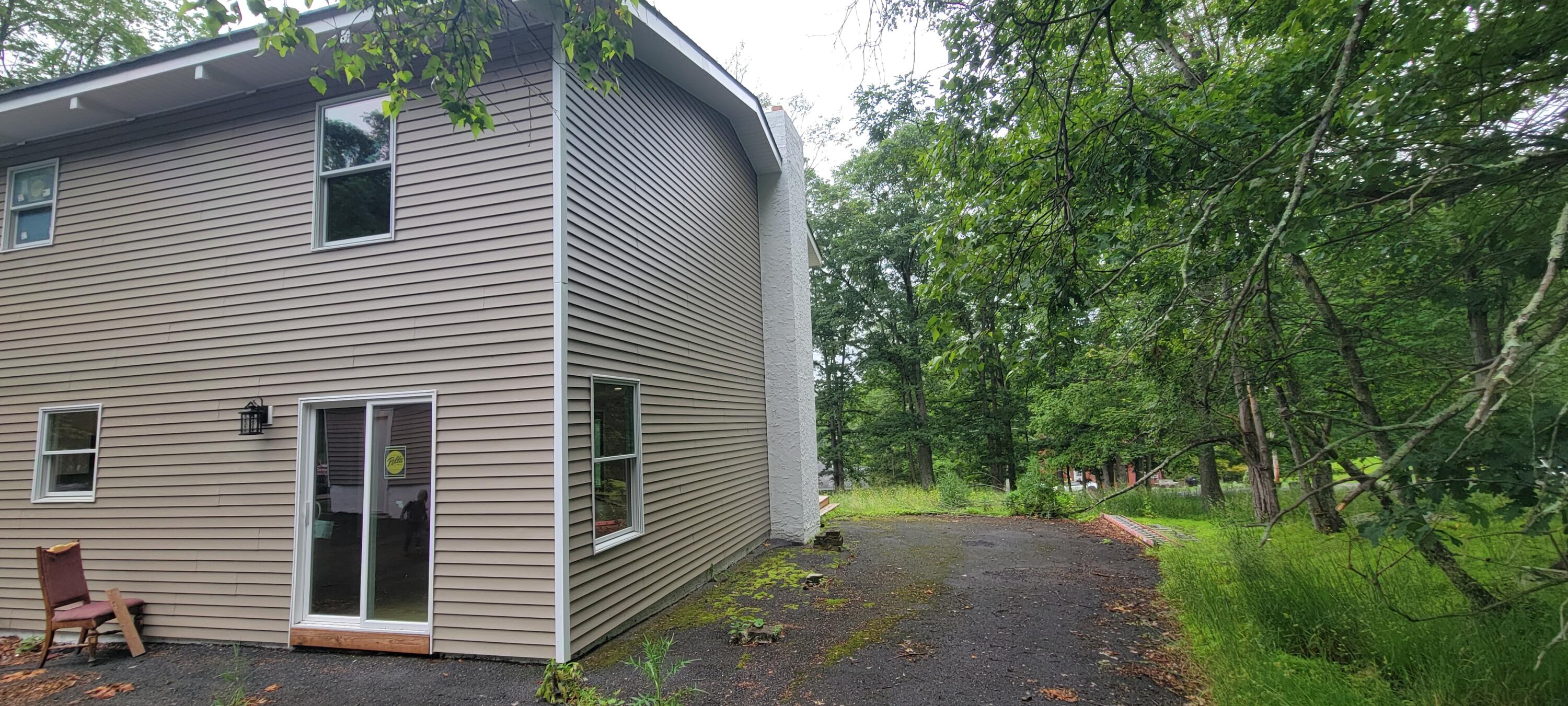 1183 Falls Road Bushkill, PA 18324 - Photo 47 of 47 Rear Side View of Home