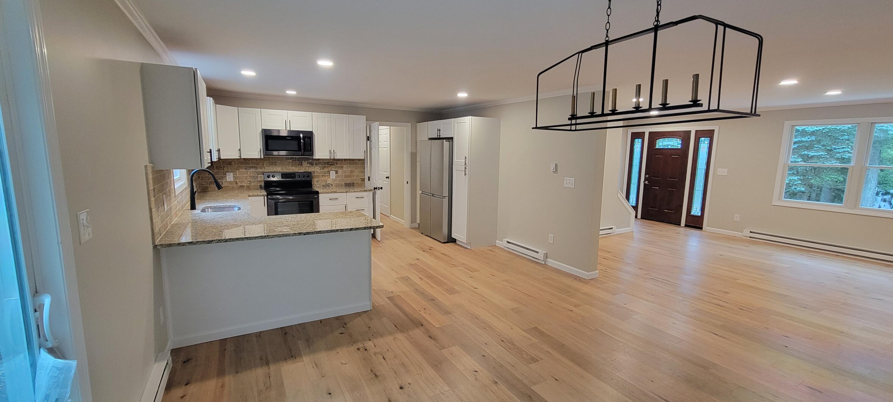 1183 Falls Road Bushkill, PA 18324 - Photo 10 of 47 Open Kitchen/Dining Area